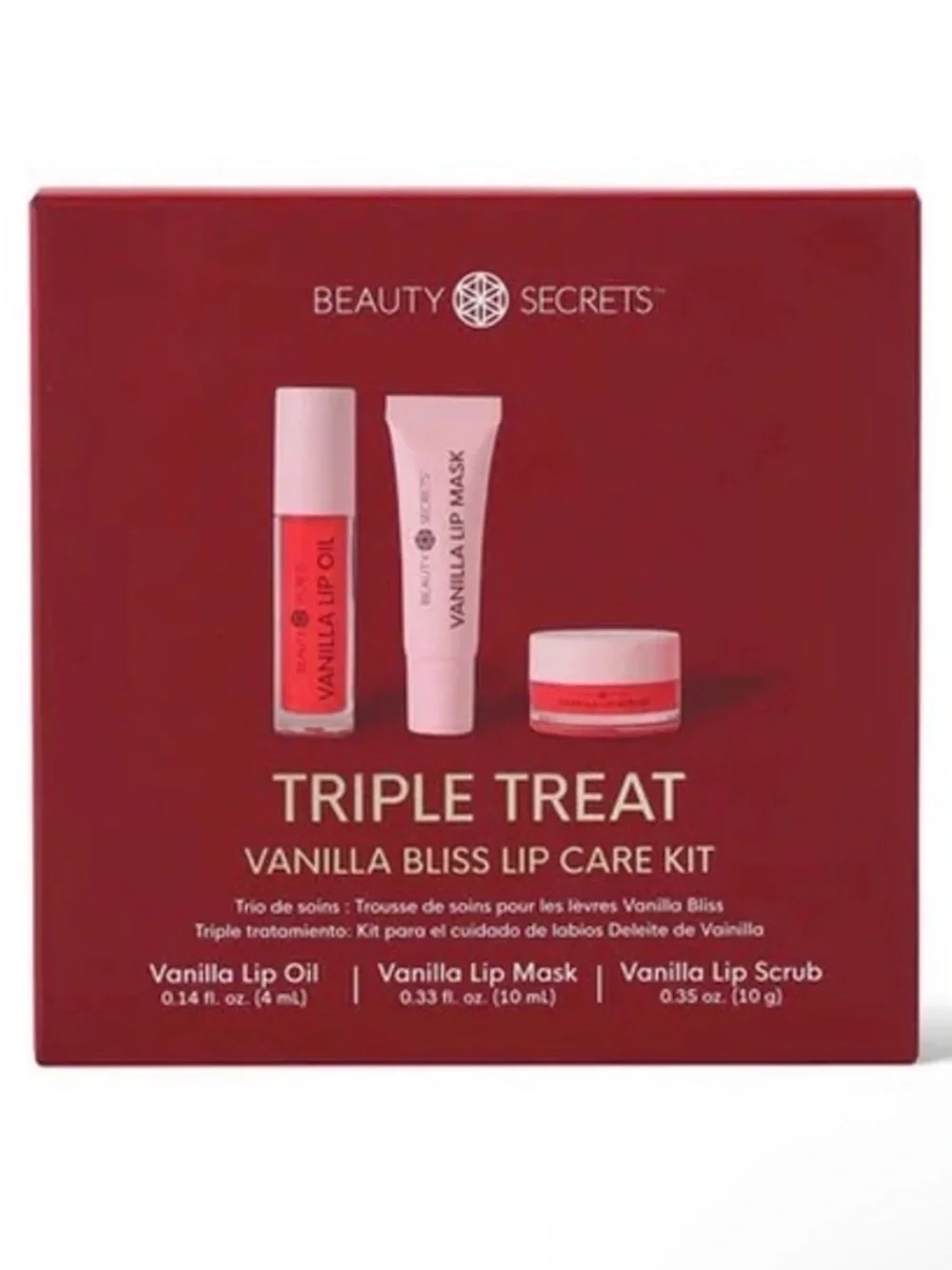 Triple Treat Vanilla Bliss Lip Care Kit